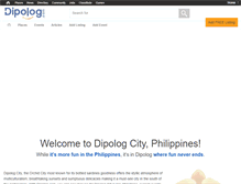Tablet Screenshot of dipolog.com